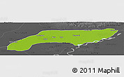 Physical Panoramic Map of Jakobabad, darken, desaturated