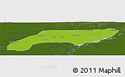 Physical Panoramic Map of Jakobabad, darken