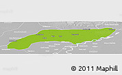 Physical Panoramic Map of Jakobabad, lighten, desaturated