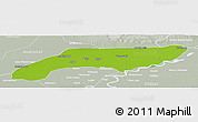 Physical Panoramic Map of Jakobabad, lighten, semi-desaturated