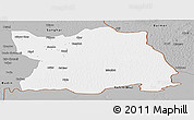 Gray Panoramic Map of Tharparkar