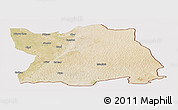 Satellite Panoramic Map of Tharparkar, cropped outside