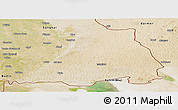 Satellite Panoramic Map of Tharparkar