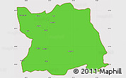 Political Simple Map of Tharparkar, cropped outside