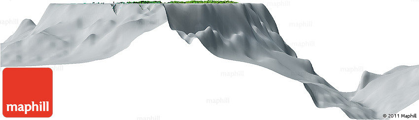 Satellite Horizon Map of Palau, lighten, semi-desaturated