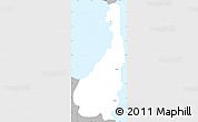 Gray Simple Map of Ngaraard