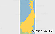 Savanna Style Simple Map of Ngaraard