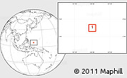 Blank Location Map of Ngatpang, highlighted country
