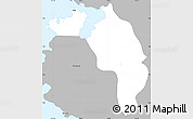 Gray Simple Map of Ngatpang