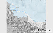 Gray Map of Bocas del Toro