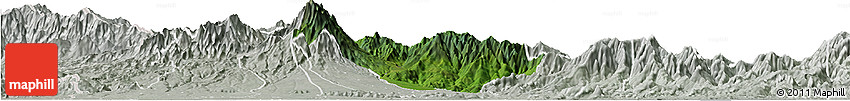 Satellite Horizon Map of Boquete, lighten, semi-desaturated Satellite Horizon Map of Boquete, lighten, semi-desaturated