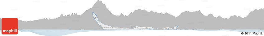 Gray Horizon Map of David, single color outside
