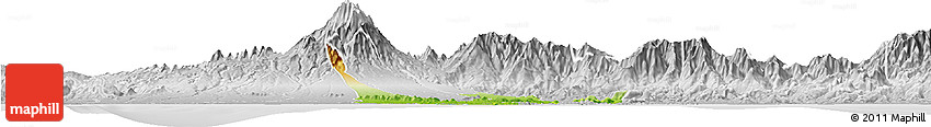 Physical Horizon Map of David, lighten, desaturated