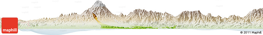 Physical Horizon Map of David, lighten