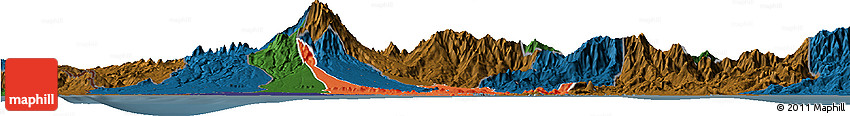 Political Horizon Map of David, darken