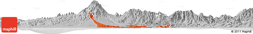 Political Horizon Map of David, lighten, desaturated