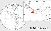 Blank Location Map of David, within the entire country