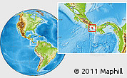 Physical Location Map of David, highlighted parent region