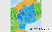 Political Shades Map of Cocle