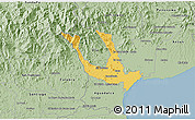 Savanna Style 3D Map of Nata