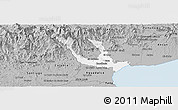 Gray Panoramic Map of Nata