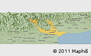 Savanna Style Panoramic Map of Nata
