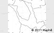 Blank Simple Map of Nata, no labels