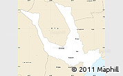 Classic Style Simple Map of Nata