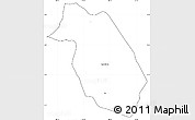 Blank Simple Map of Ola, cropped outside