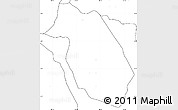 Blank Simple Map of Ola, no labels
