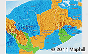 Political 3D Map of Penonome