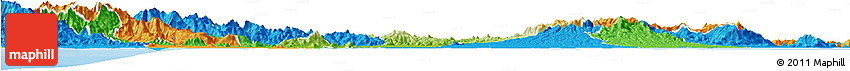 Physical Horizon Map of Penonome, political outside