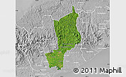 Satellite Map of Penonome, lighten, desaturated