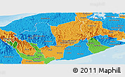 Political Panoramic Map of Penonome