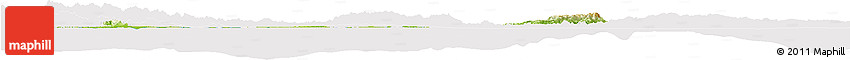 Physical Horizon Map of Colon, cropped outside