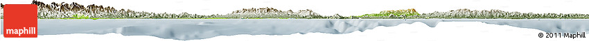 Physical Horizon Map of Colon, semi-desaturated