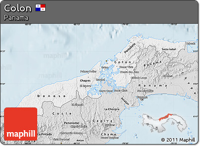 Silver Style Map of Colon