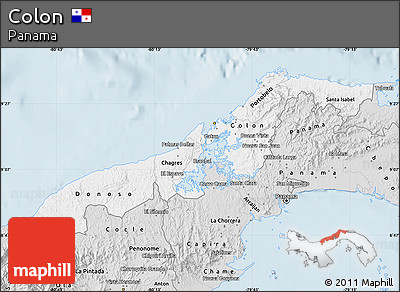 Silver Style Map of Colon