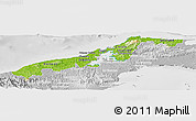 Physical Panoramic Map of Colon, lighten, desaturated