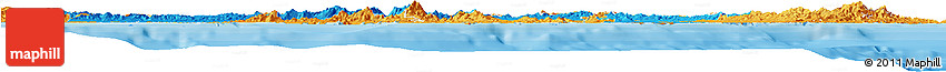 Political Horizon Map of Comarca De San Blas