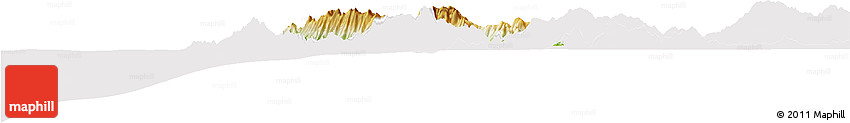 Physical Horizon Map of Sambu, cropped outside