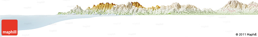 Physical Horizon Map of Sambu, lighten