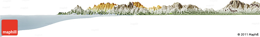 Physical Horizon Map of Sambu, semi-desaturated