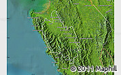 Satellite Map of Sambu
