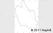 Blank Simple Map of Sambu, cropped outside, no labels