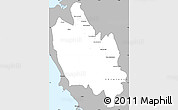 Gray Simple Map of Sambu