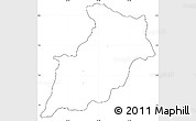Blank Simple Map of Ocu, cropped outside, no labels
