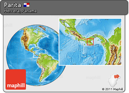 Physical Location Map of Parita