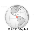 Outline Map of Parita
