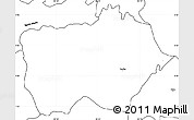 Blank Simple Map of Parita